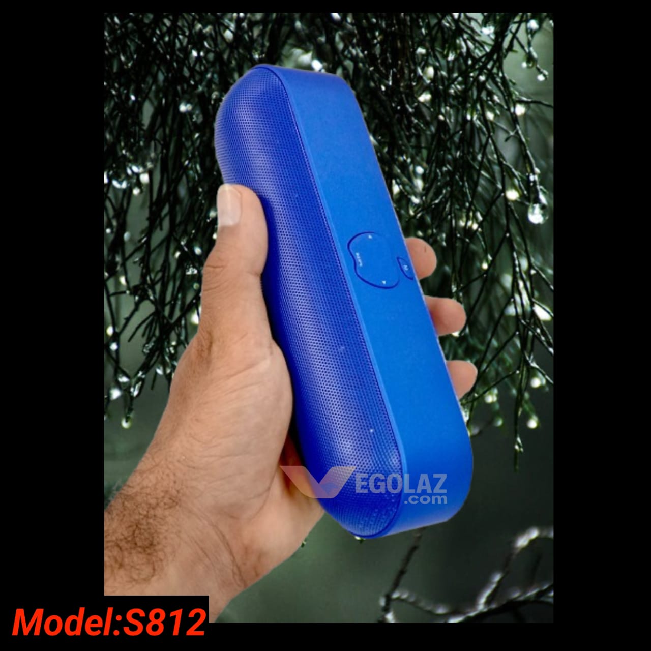 S812 Bluetooth Speaker – Dual Bass Stereo Portable Wireless Speaker