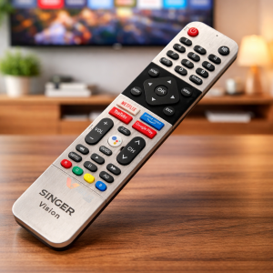 Singer Vision smart TV remote control front view