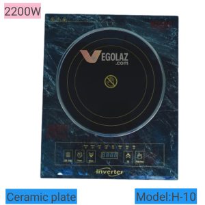 Kiam H-10 Infrared Cooker – 2200W Ceramic Cooktop with Touch Control | 100% Authentic
