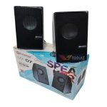 D7 Mini Multimedia Speaker USB 2.0 – Compact 2.0 Channel Wired Speaker - Image 4