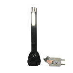 JY SUPER JY-2080 Rechargeable 2-in-1 LED Torch + COB Emergency Light (2400mAh, IP33)