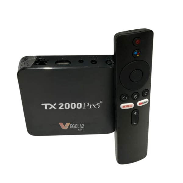 TX’2000Pro 24K UHD Android TV Box with Voice Remote | 5G WiFi Smart Streaming Box with 16GB RAM & 256GB Storage