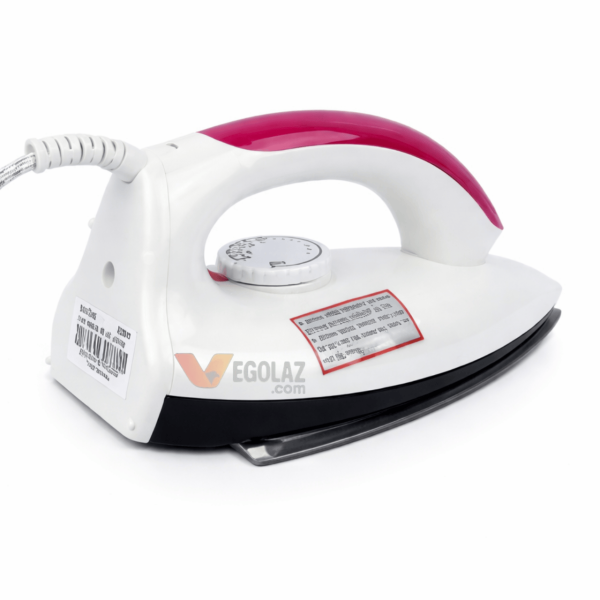 VISION VIS-DEI-002 1000W Electric Iron Shock & Burn Proof with Non-Stick Soleplate