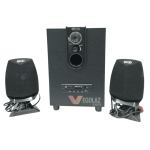 Xlab M-246BT Bluetooth Multimedia Speaker System with Subwoofer – USB, SD, Remote