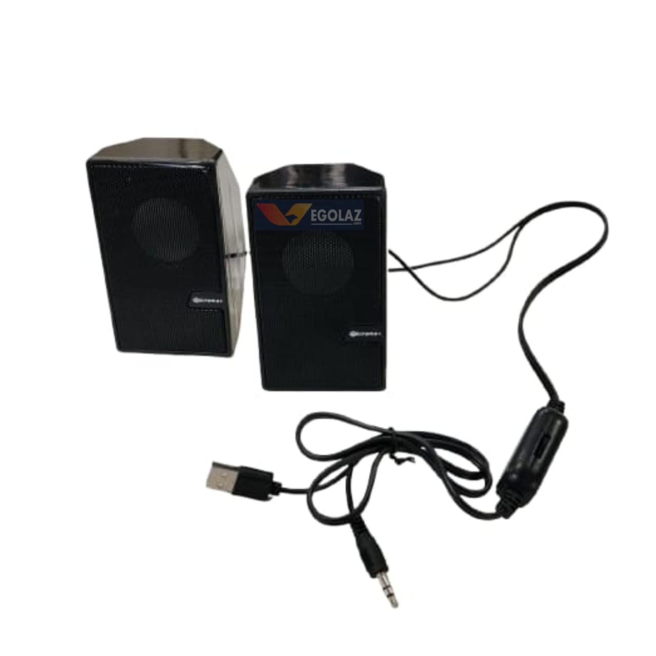 D7 Mini Multimedia Speaker Black ā USB 2.0 wired computer speakers