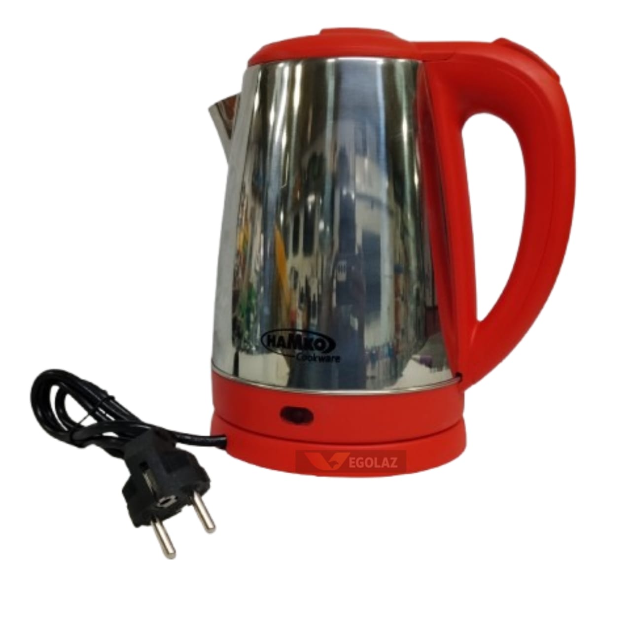 HAMKO Full Steel Body Electric Kettle 2.2L Stainless Steel β egolaz.com