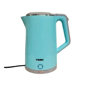 VISION Electric Kettle 2.3L VIS-EK-011 Double Wall 1500W Stainless Steel – egolaz.com