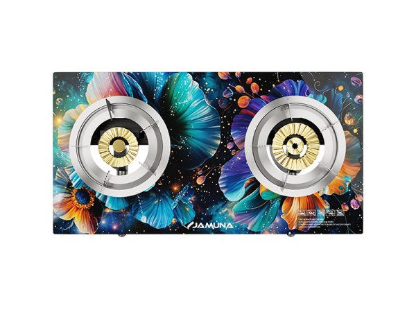 Jamuna Gas Stove JGS-NB12G Dreamy LPG/NG (Brass Burner)
