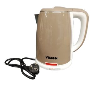 VISION Electronic Kettle 1.8L VIS-EK-006 – Double Wall Stainless Steel Electric Kettle in Bangladesh