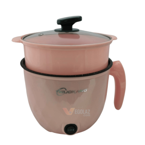 Mini electric rice cooker 2L with steamer