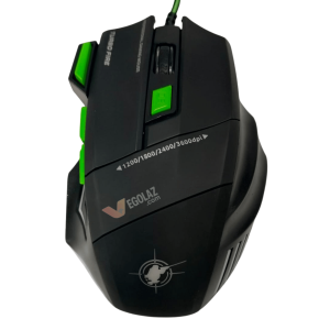 MS-7 wired gaming mouse packaging box showing product model and key features