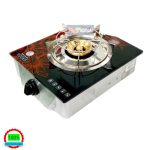 RFL Single Glass Gas Stove Rosee (LPG) | Stylish Single Burner with Auto Ignition - Image 3