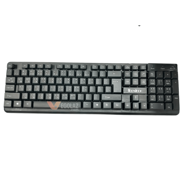 FONTECH KB24 Wired Full Size Keyboard with Numeric Keypad