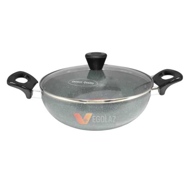 Kiam Non Stick Karai24cm Induction Bottom Germany Quality Aluminium Cookware