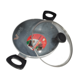 Kiam Non Stick Karai24cm Induction Bottom Germany Quality Aluminium Cookware - Image 3