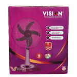 VISION 16 Inch Rechargeable Half Stand Fan with Solar Charging and Mobile Charging - Image 3