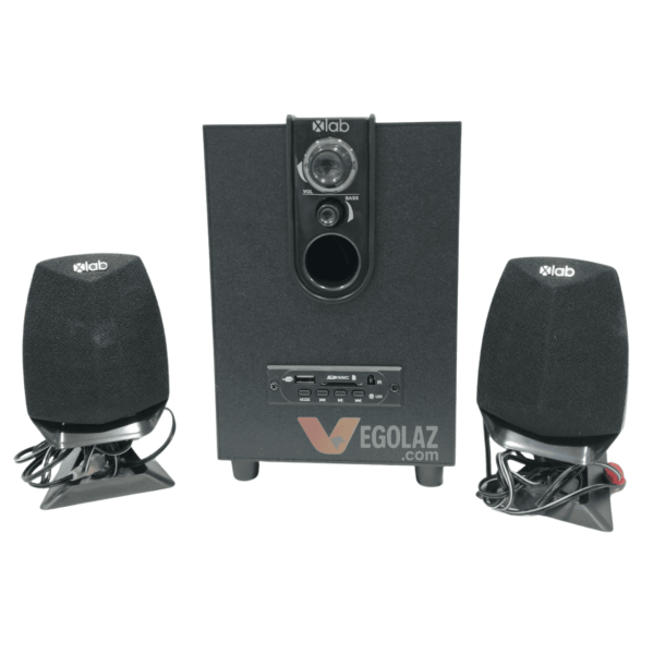 Xlab M-246BT Bluetooth Multimedia Speaker System with Subwoofer – USB, SD, Remote