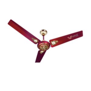 VISION Royal Ceiling Fan 56 Inch Maroon – High Airflow Fan