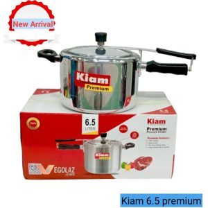 Kiam 6.5Liter Pressure Cooker Classic Silver
