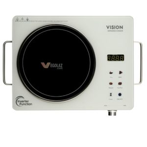 Vision VSN-Flaming Infrared Cooker 2200W | Touch + Knob Start | Digital Display | Any Pot Material