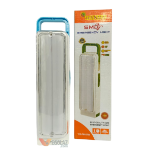 YG-7602TB Rechargeable LED Emergency Light (SMD + COB, 8 LEDs) – 4–5h Backup, 90–240V