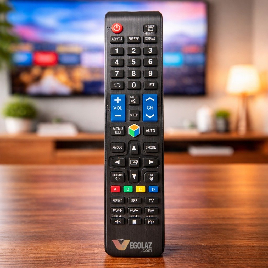 01FE Universal TV Remote Control | Multi-Brand LCD/LED TV Replacement Remote | Full Function Infrared Remote