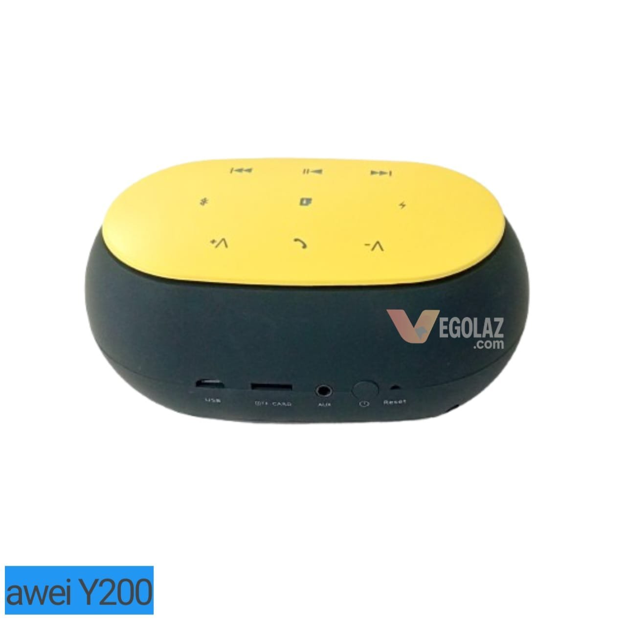 Awei Y200 Portable HI-FI Stereo Bluetooth Speaker Yellow