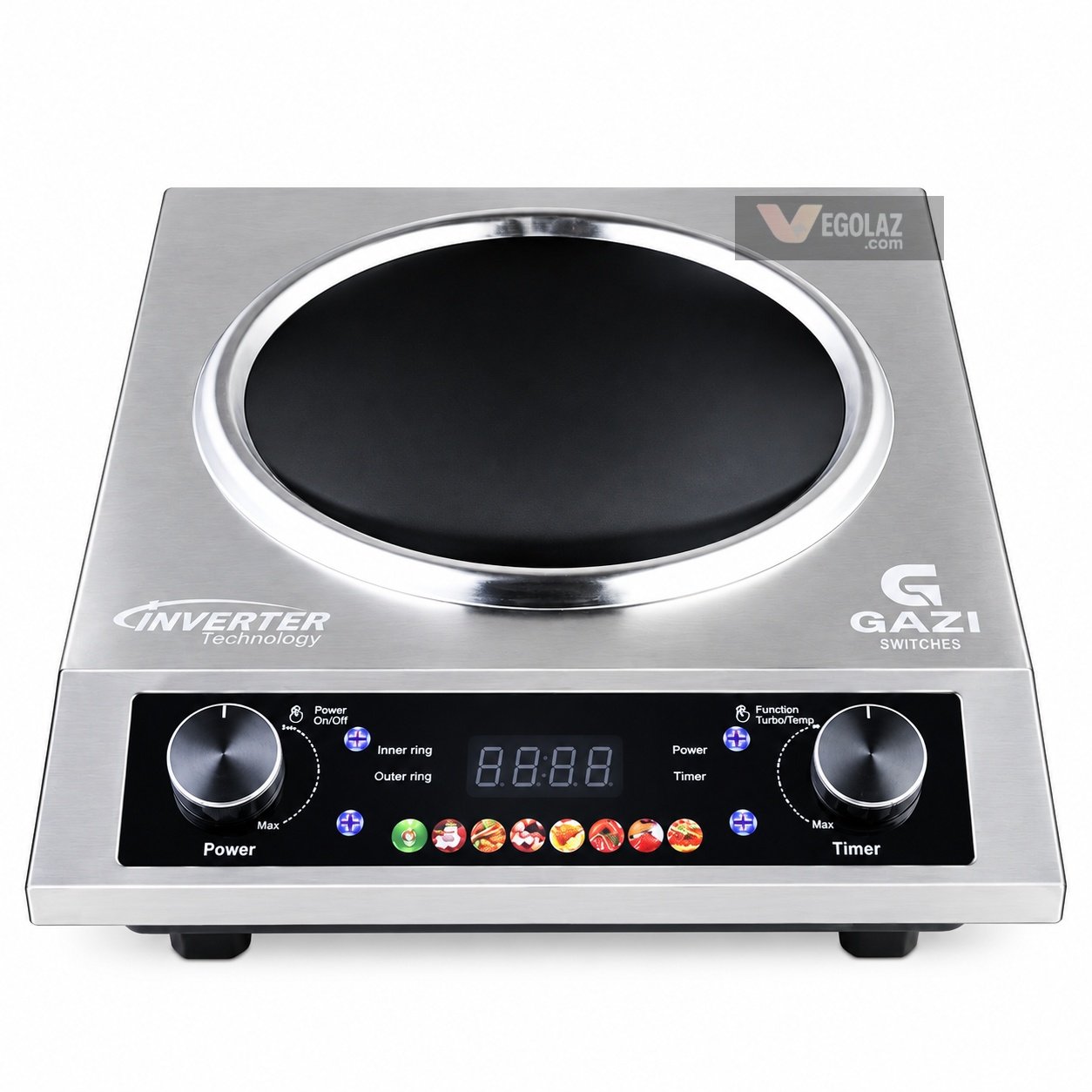 Gazi Smiss SCF-101H Plus 2200W Infrared Cooker with Inverter