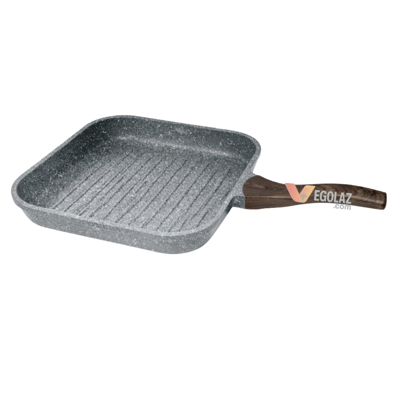 Kiam Die-Casting 26cm Grill Pan Induction Compatible Non-Stick Aluminum Cookware