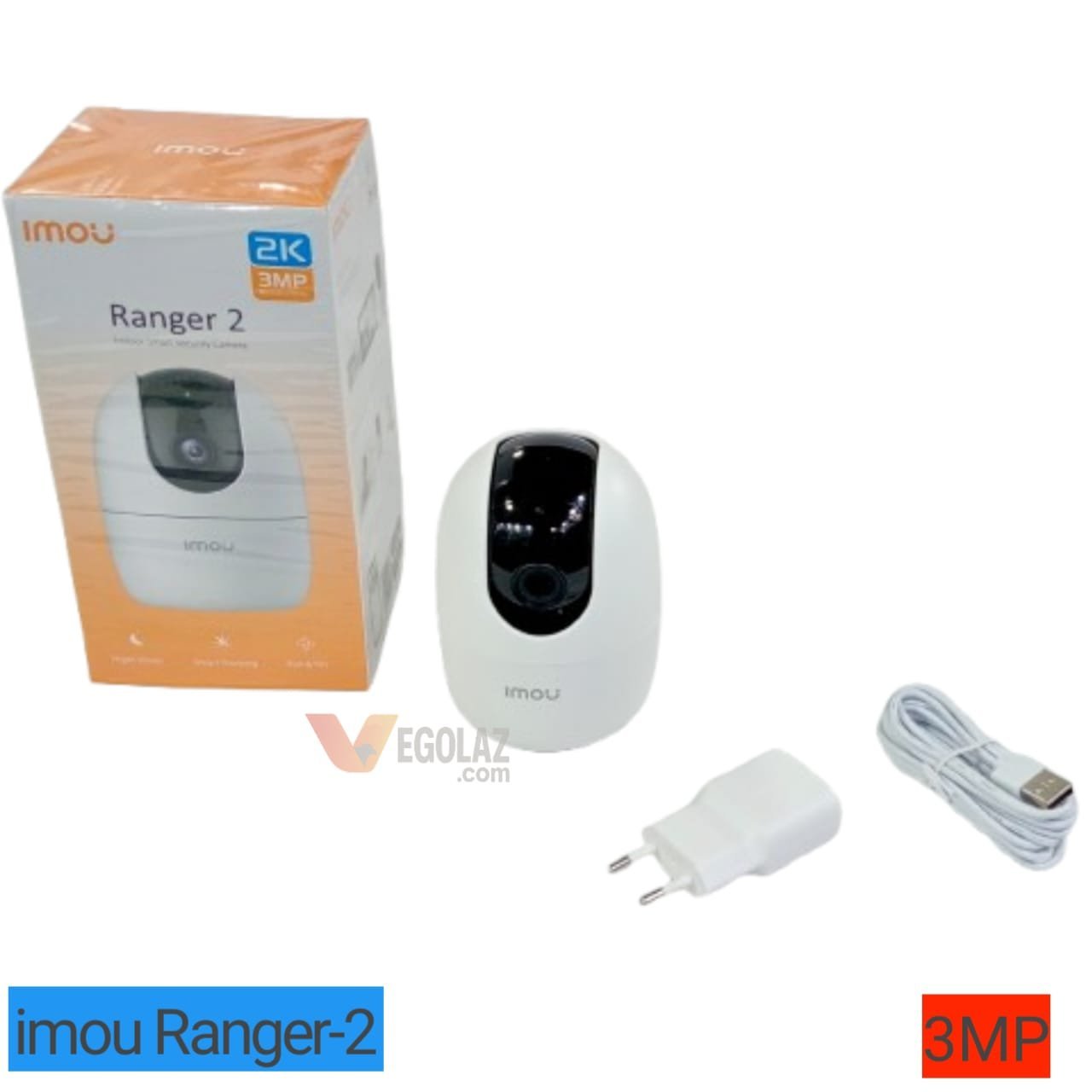 Imou Ranger 2 WiFi 3MP Smart IP Camera with 360° Coverage Night Vision