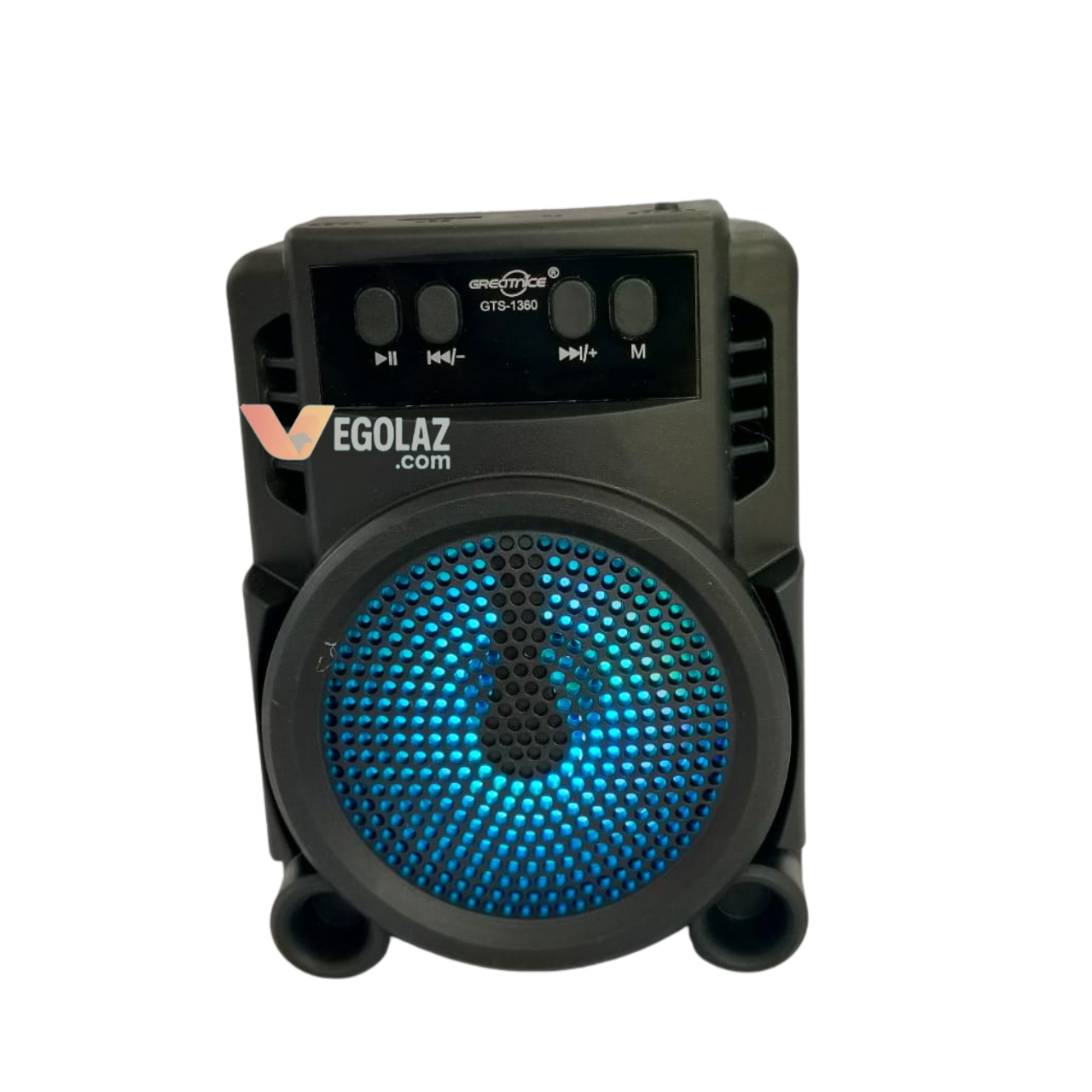 LINK BITS Portable Bluetooth 5.0 Speaker (3” Driver) with TF Card, USB, FM Radio & Mic