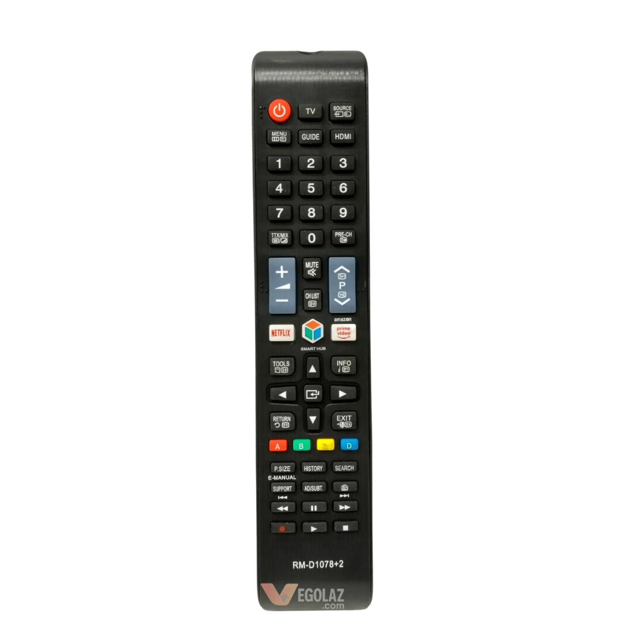 RM-D1078+2 Smart TV Remote Control with Netflix, Prime Video and Smart Hub Buttons