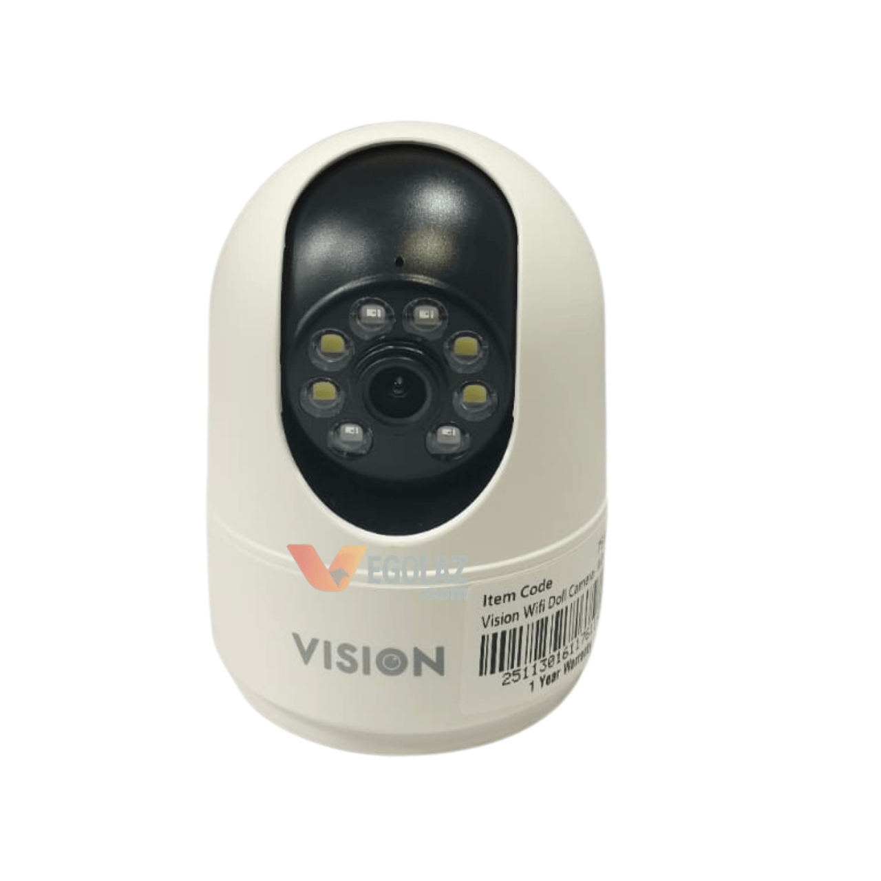 VISION VSN-WDC-102 IP Camera with Pan Tilt, Night Vision and Two-Way Talk